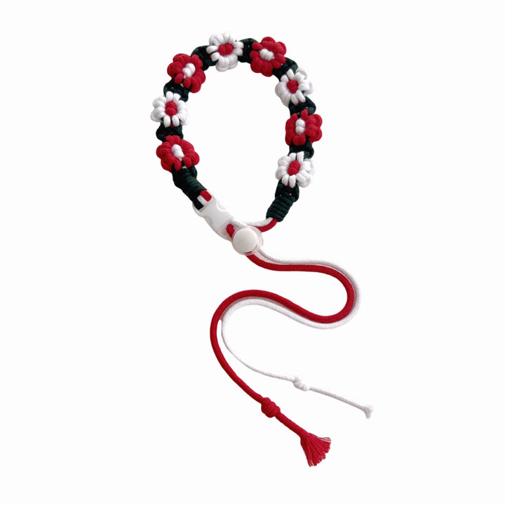 Decorative Flower Macrame Eyewear Holder Bowlift