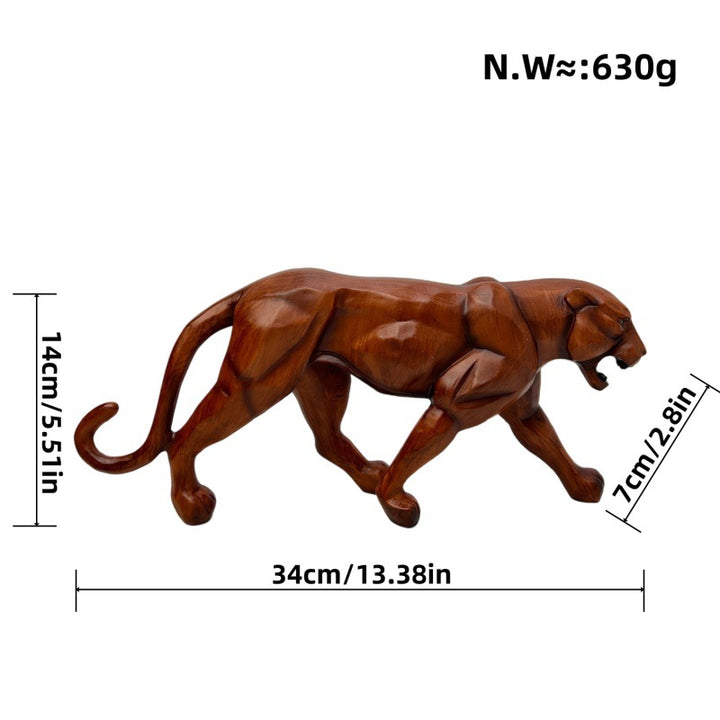 Decorative Jaguar Figurine Bowlift