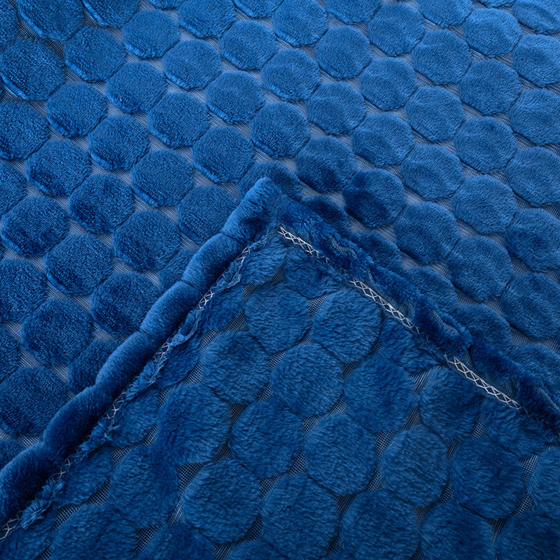 Women Luxurious Cozy Blanket with Textured Surface Bowlift