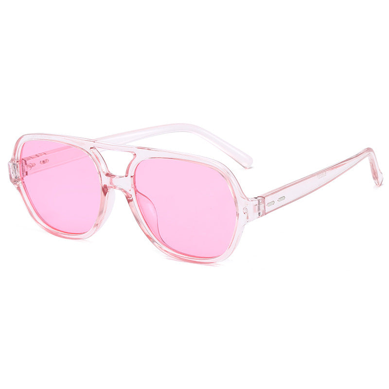 Women square glasses with clear frame and trendy design Bowlift