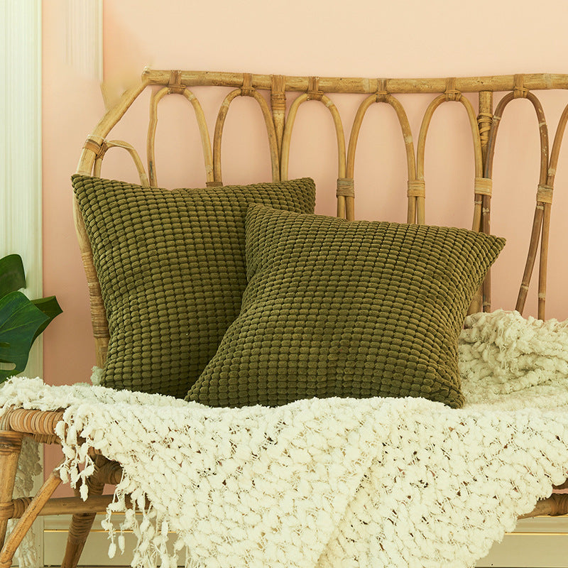 Textured Square Decorative Pillow