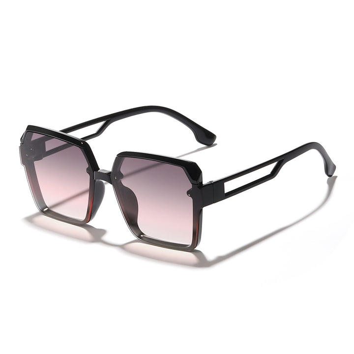 Women's oversized sunglasses with trendy, transparent design Bowlift