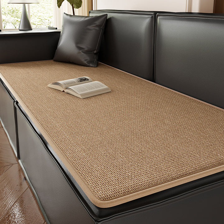 Woven Fabric Sofa Protector Mat Bowlift