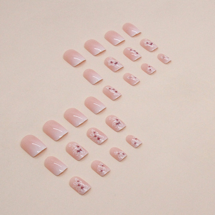 Floral Lace Nail Art Bowlift