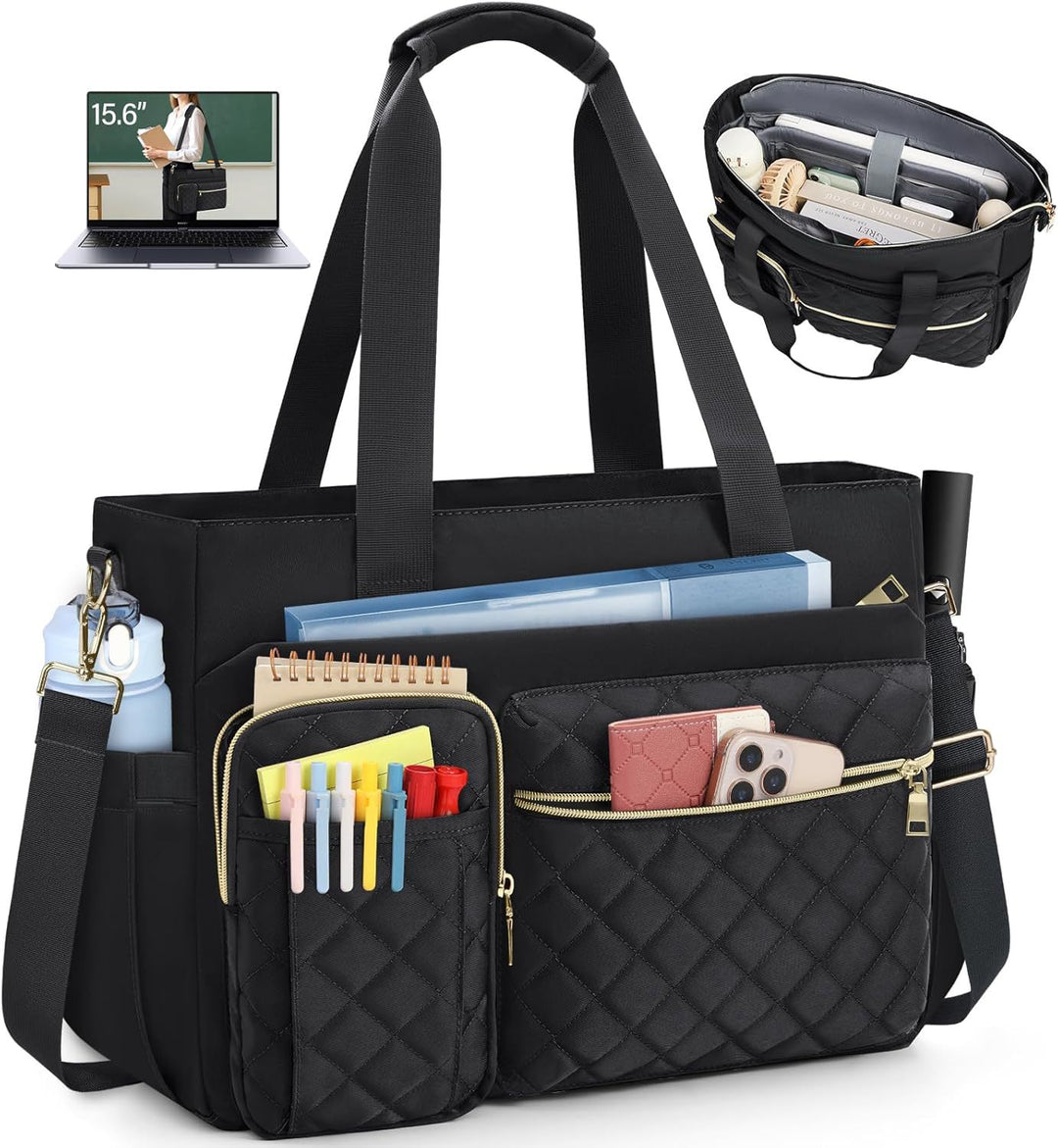 Padded Multi-functional Handbag with Organizer Bowlift