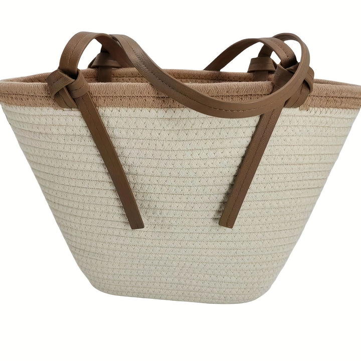 Beach bag with braided structure Bowlift