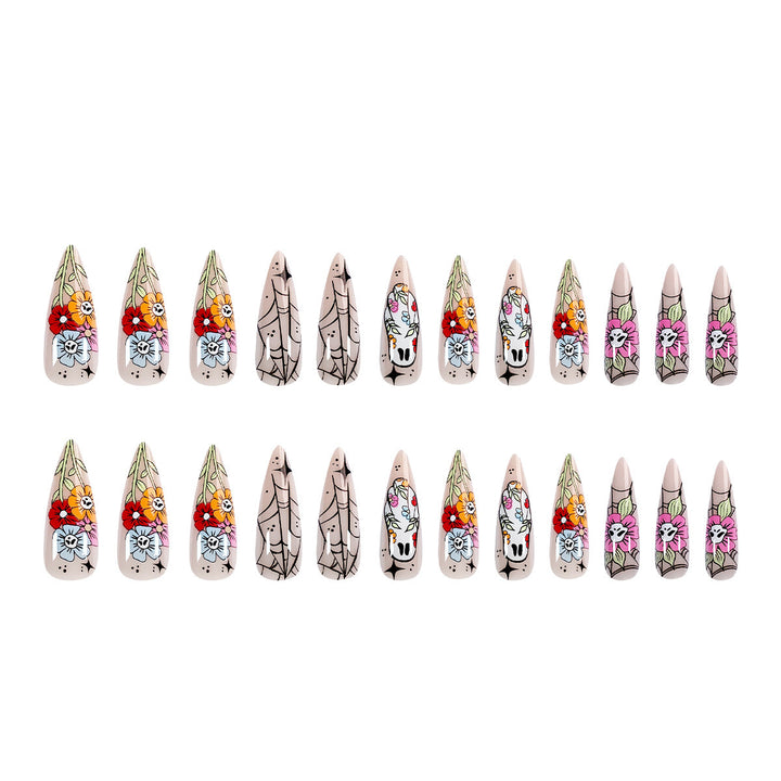 Artificial nails in unique design Bowlift