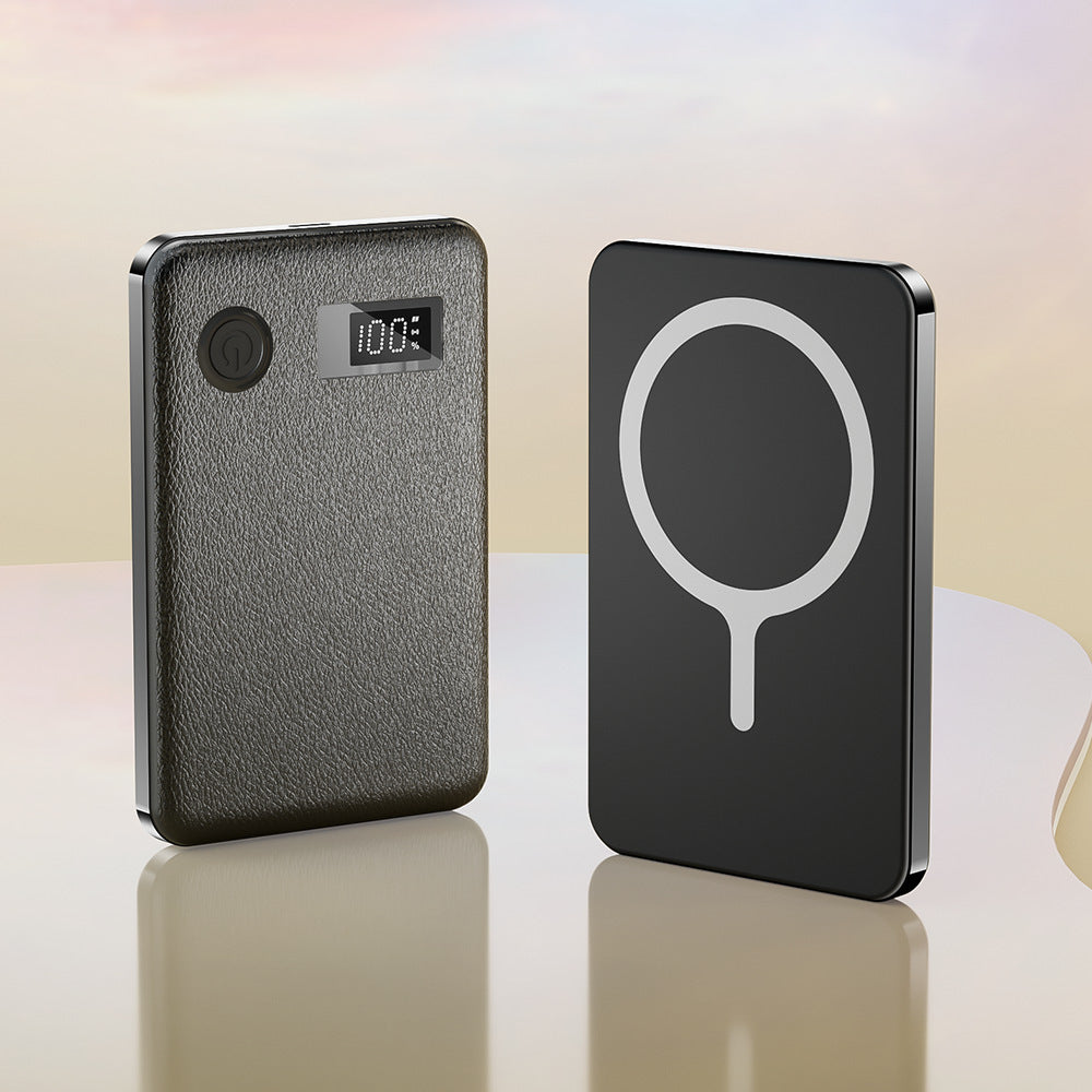 Elegant and versatile wireless charger with digital display Bowlift