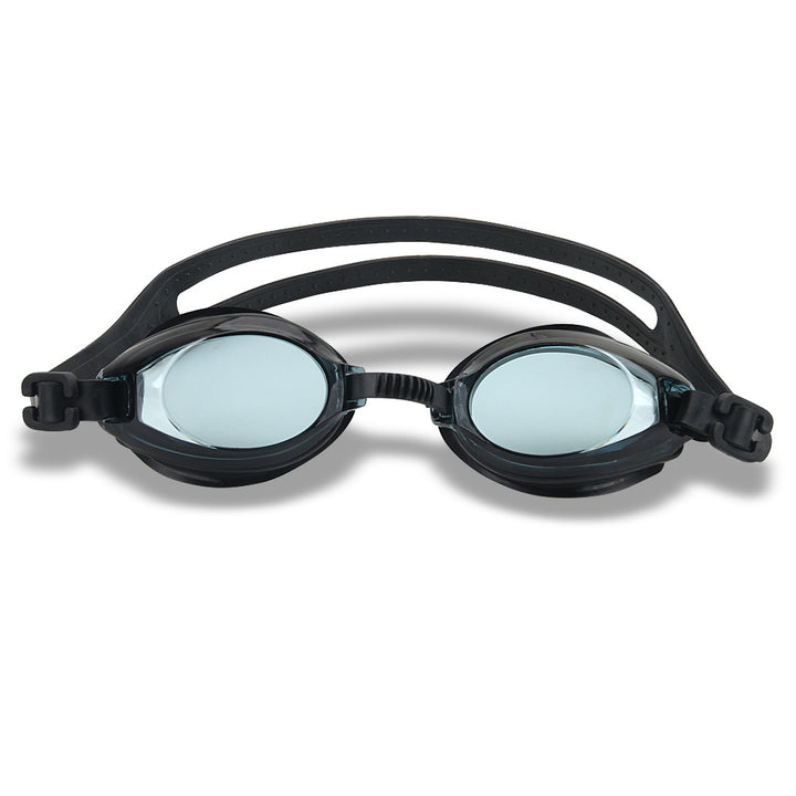 Swim goggles with scratch-resistant lenses and adjustable headstrap Bowlift