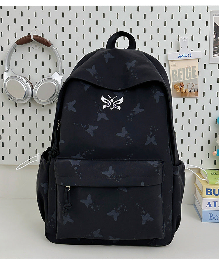 Butterfly Patterned Casual Backpack Bowlift