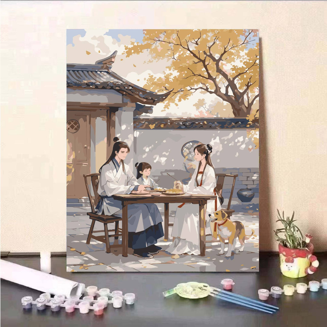 Scenic Landscape Paint by Numbers Kit Bowlift