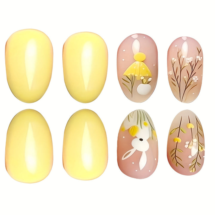 Seasonal Themed Press-On Nail Art Bowlift