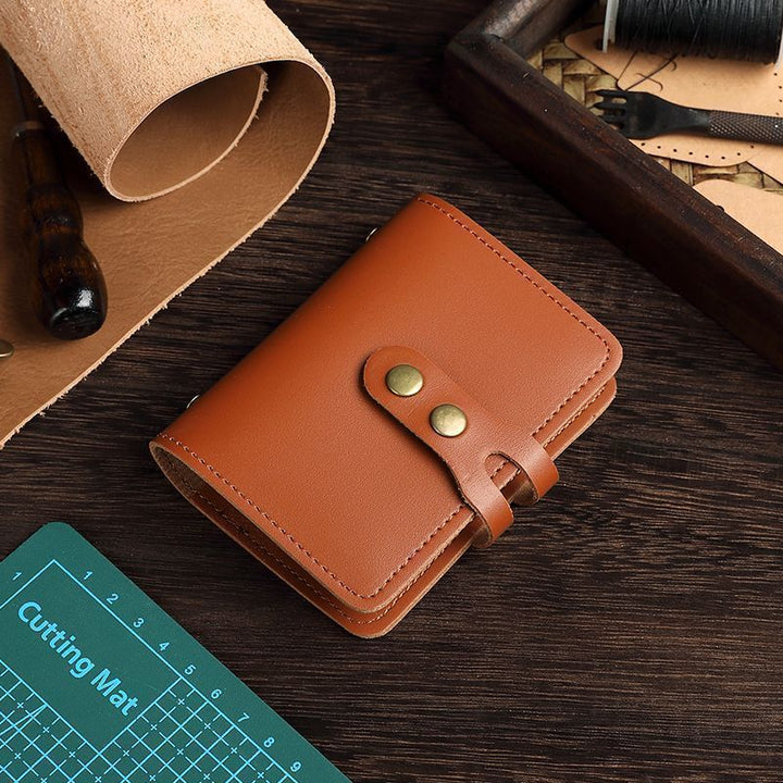 Durable Leather Card Wallet Bowlift