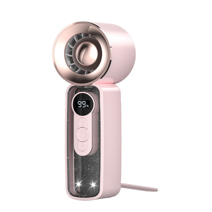 Women's portable multifunctional USB fan Bowlift