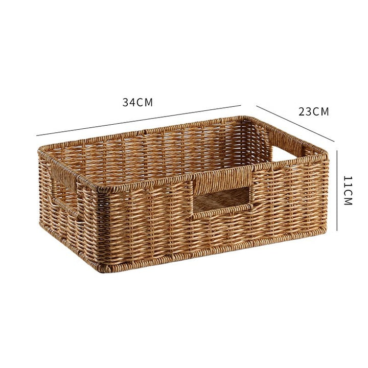 Handmade Wicker Storage Box Bowlift