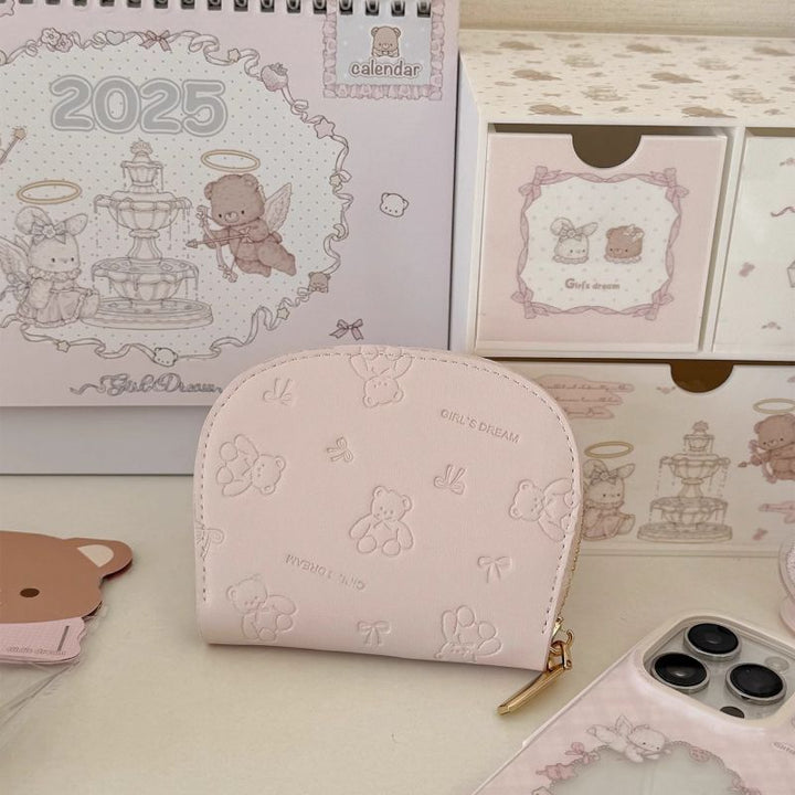 Cute Cartoon-Embossed Mini Pouch Bowlift