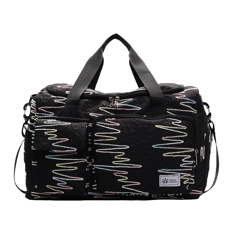 Fashionable Sport Duffel Bag With Versatile Compartments Bowlift