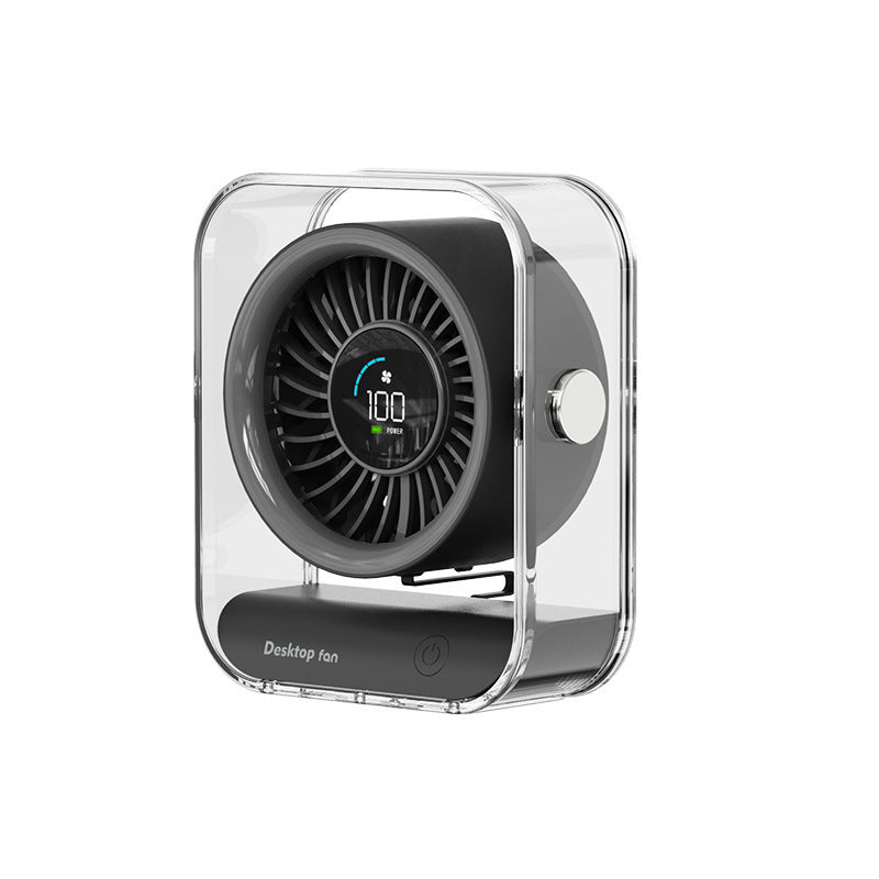 Unisex Compact Desk Cooling Fan Bowlift