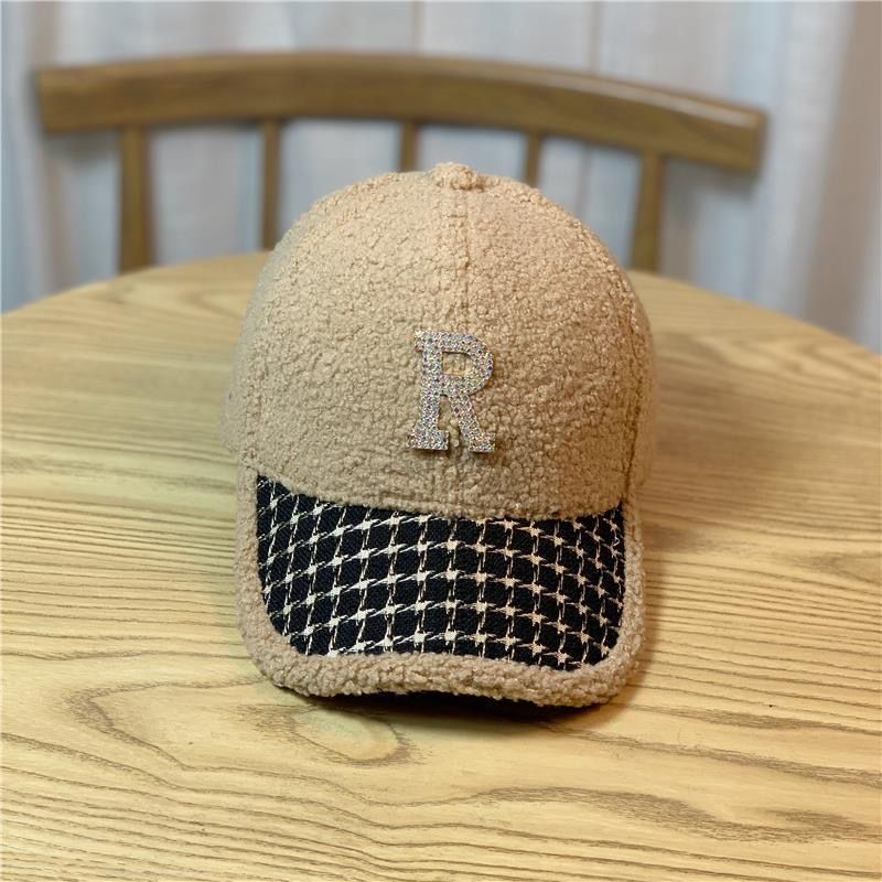 Women's Fuzzy Textured Baseball Cap Bowlift