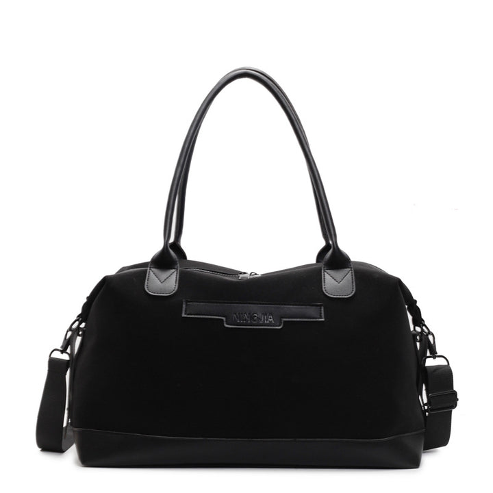 Elegant Leather Travel Duffle