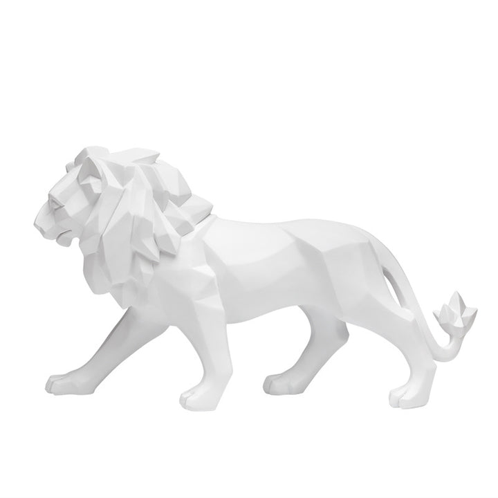 Elegant and modern lion sculpture Bowlift