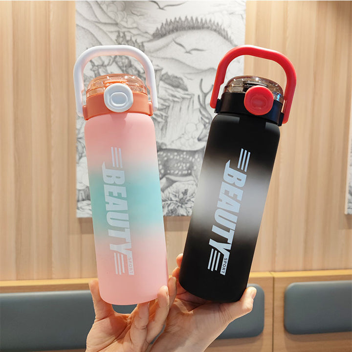 Women practical insulated water bottle with secure closure Bowlift