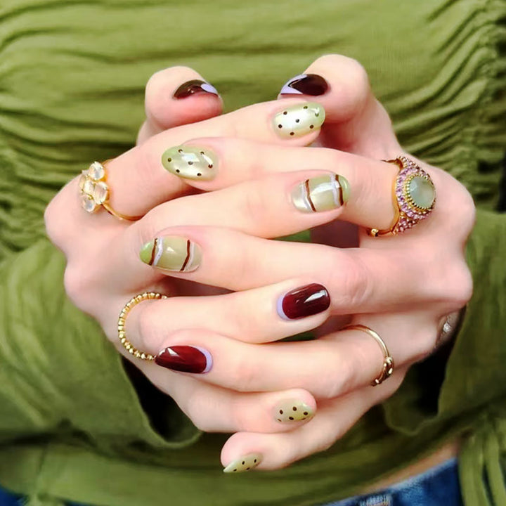 Artistic Ombre Glitter Nail Art Set Bowlift