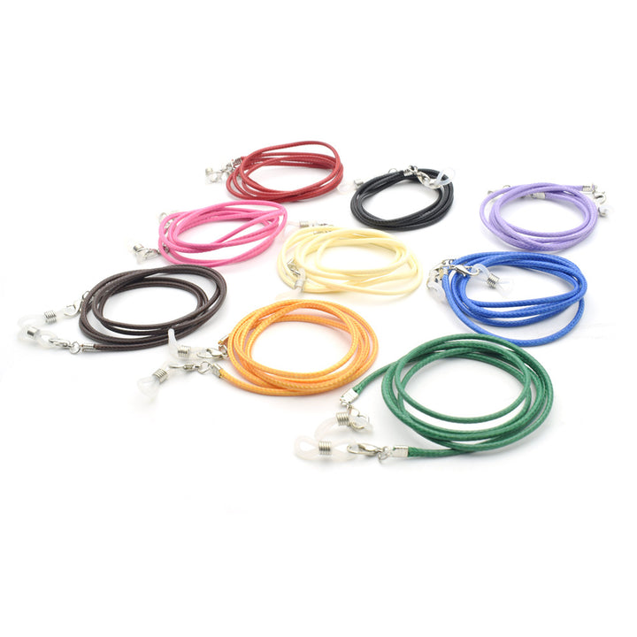 Braided Leather Eyewear Holder Bowlift