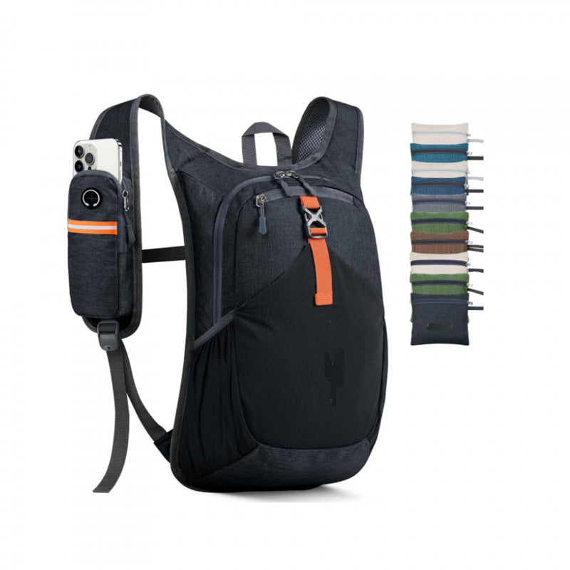 Ergonomic leisure backpack with practical smartphone pocket Bowlift