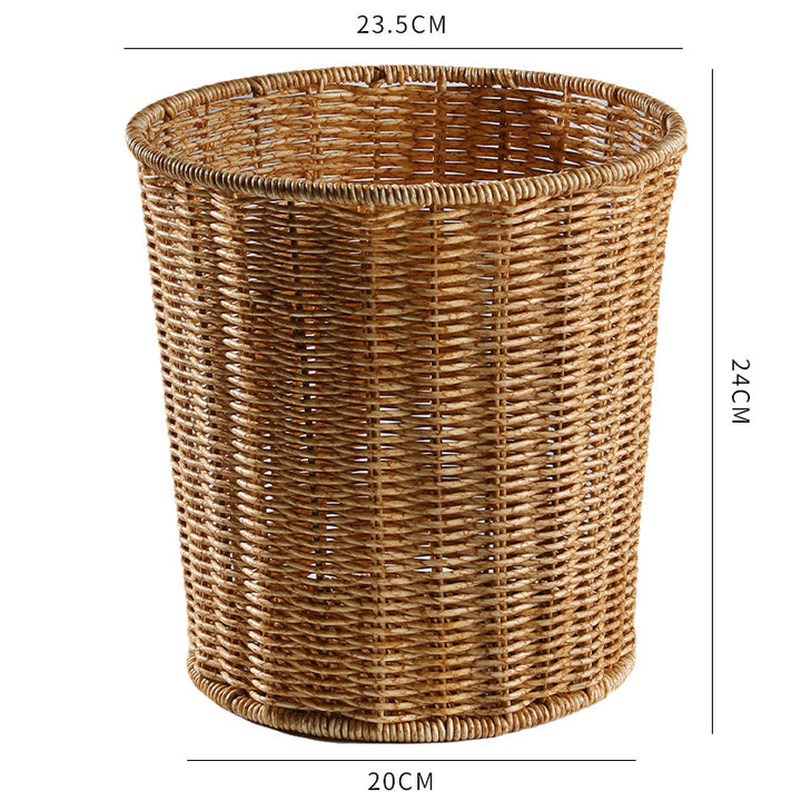 Unisex High-quality decorative storage basket with natural rattan structure Bowlift