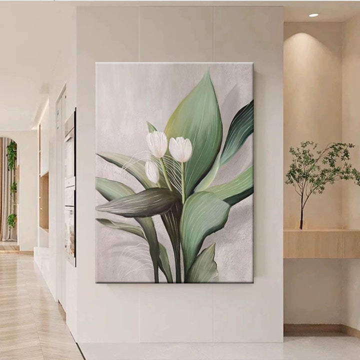 Elegant Floral Canvas Artwork