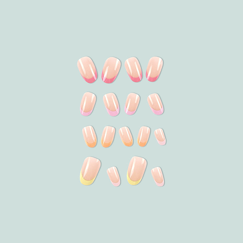Artful nail art with geometric design Bowlift