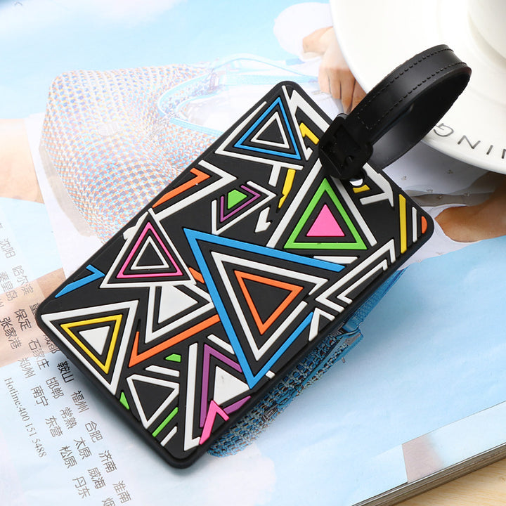 Unisex Luggage Tag in Artistic Design Bowlift