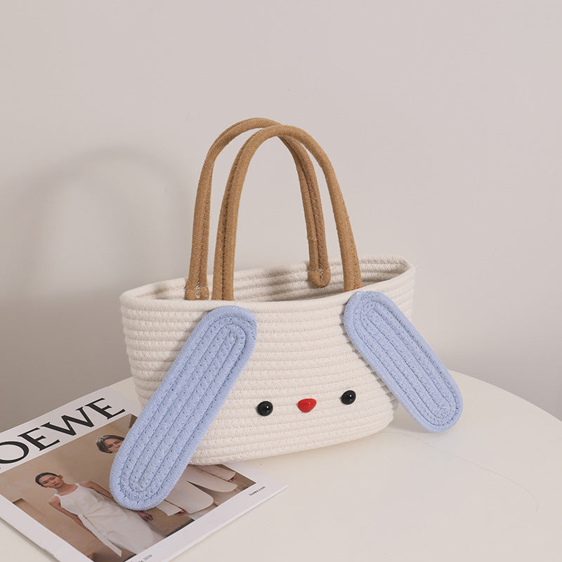 Playful fabric bag with animal motif Bowlift
