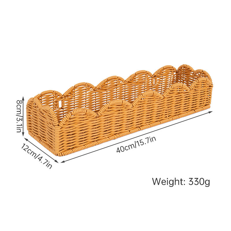 Storage Wicker Basket Bowlift