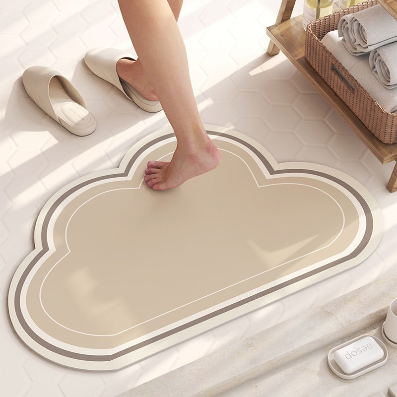 Unisex Non-Slip Memory Foam Bath Mat Bowlift