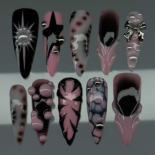 Artistic 3D Nail Art Set Bowlift