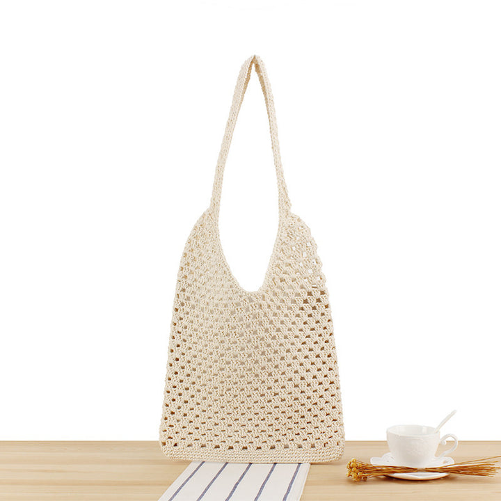Hand-knotted Jute Bag Bowlift