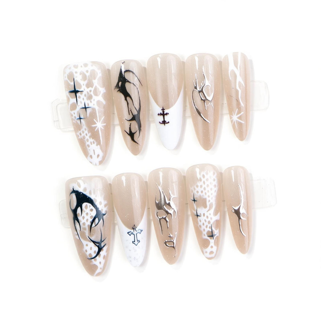 Press-On Nail Art Bowlift