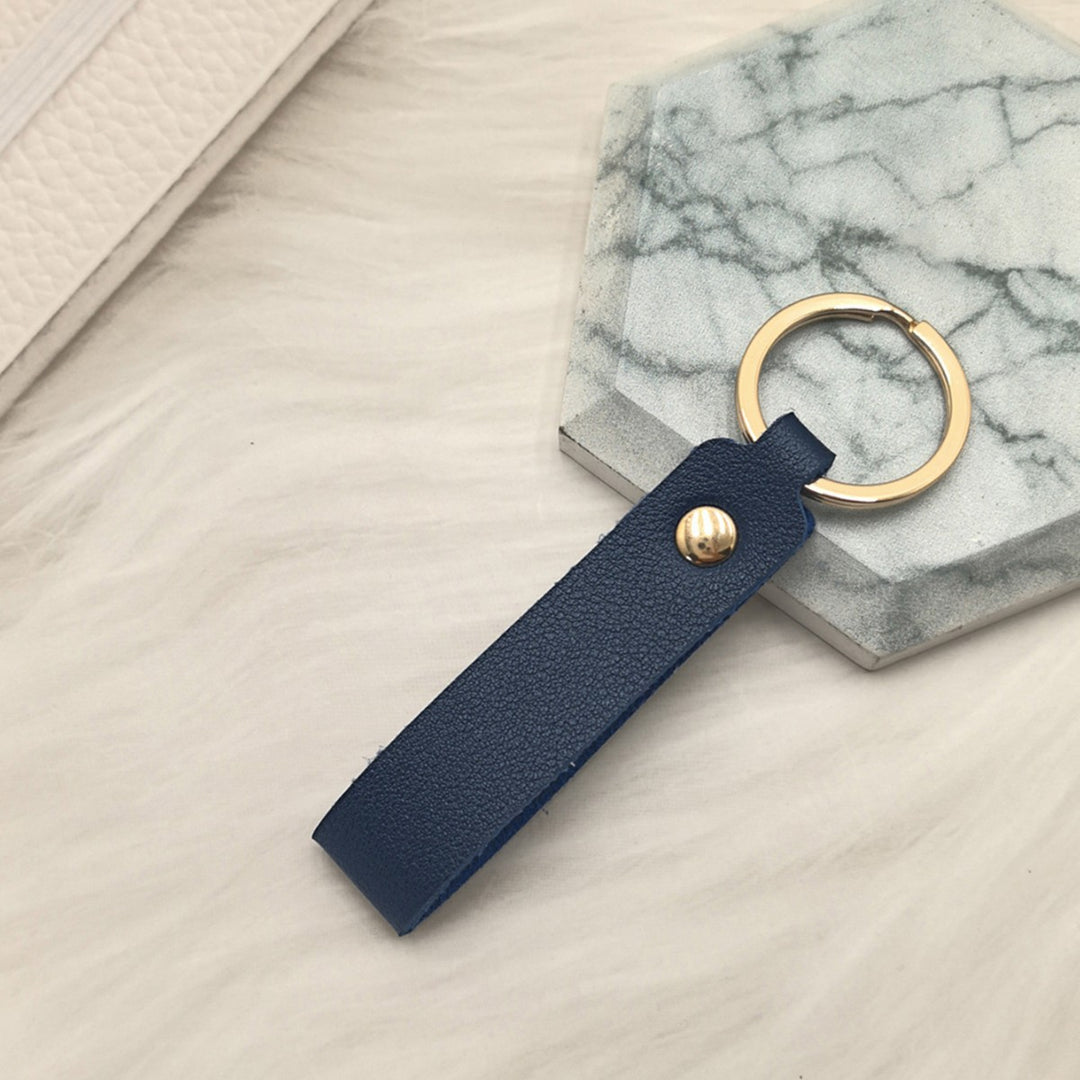 Unisex keychain made of high-quality artificial leather with stylish design Bowlift