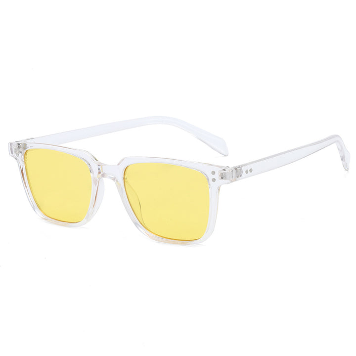 Ladies fashionable square sunglasses with unique lenses Bowlift