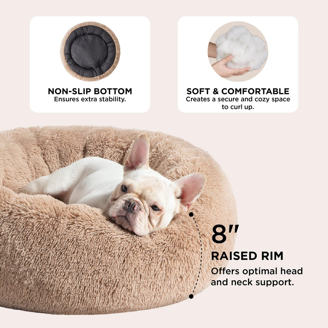 Women Cozy Pet Bed Bowlift