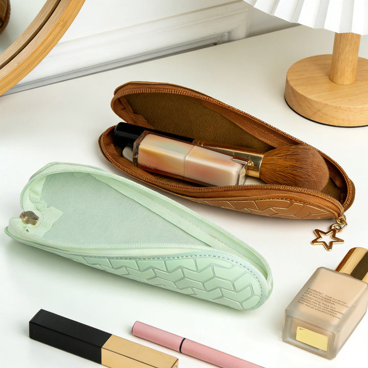 Stylish Geometric Patterned Pencil Case Bowlift