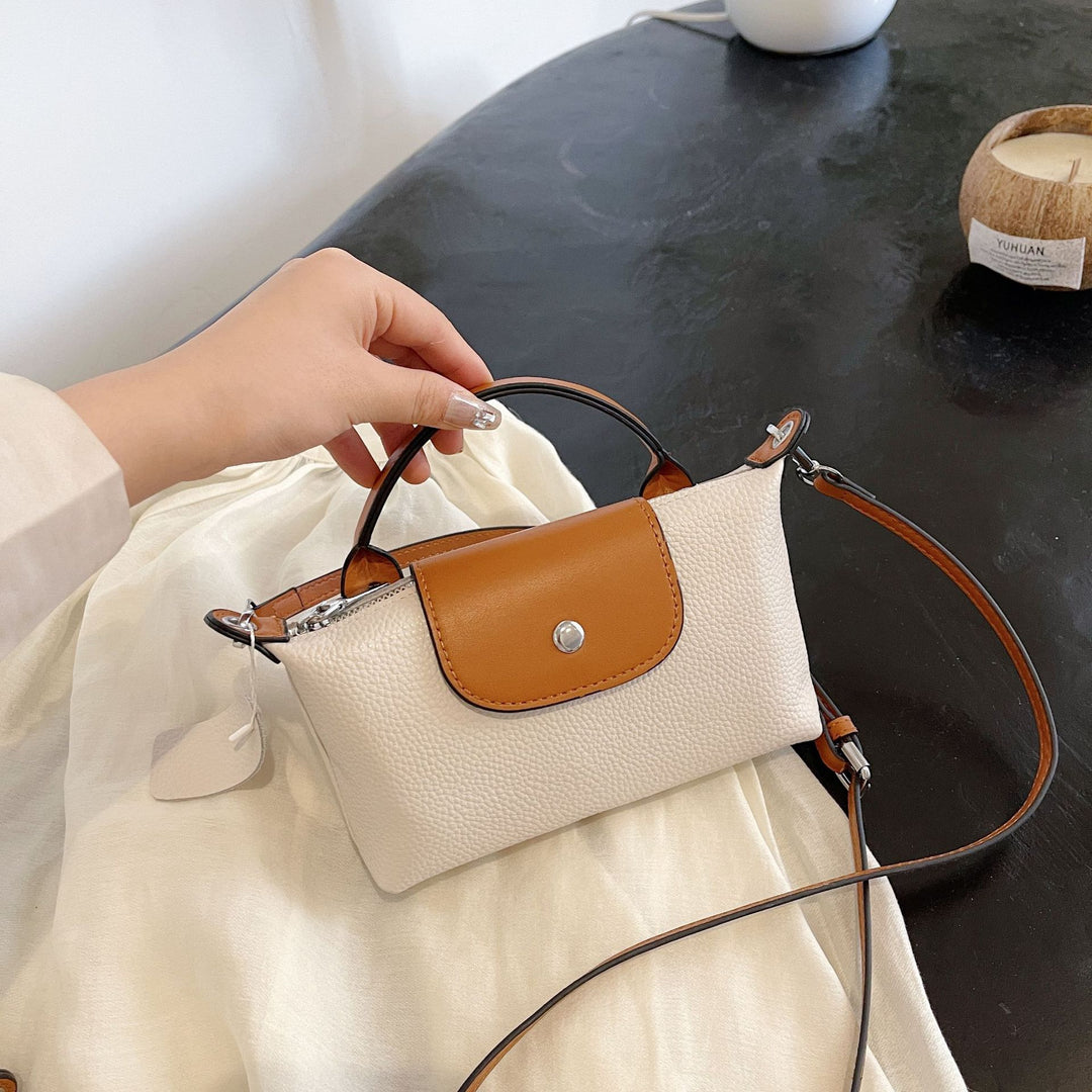 Chic Textured Mini Handbag Bowlift
