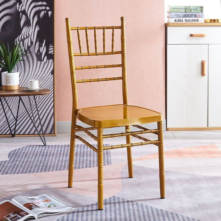 Chic Cross-Back Dining Chair Bowlift