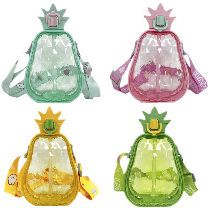 Ladies creative pineapple drinking box Bowlift