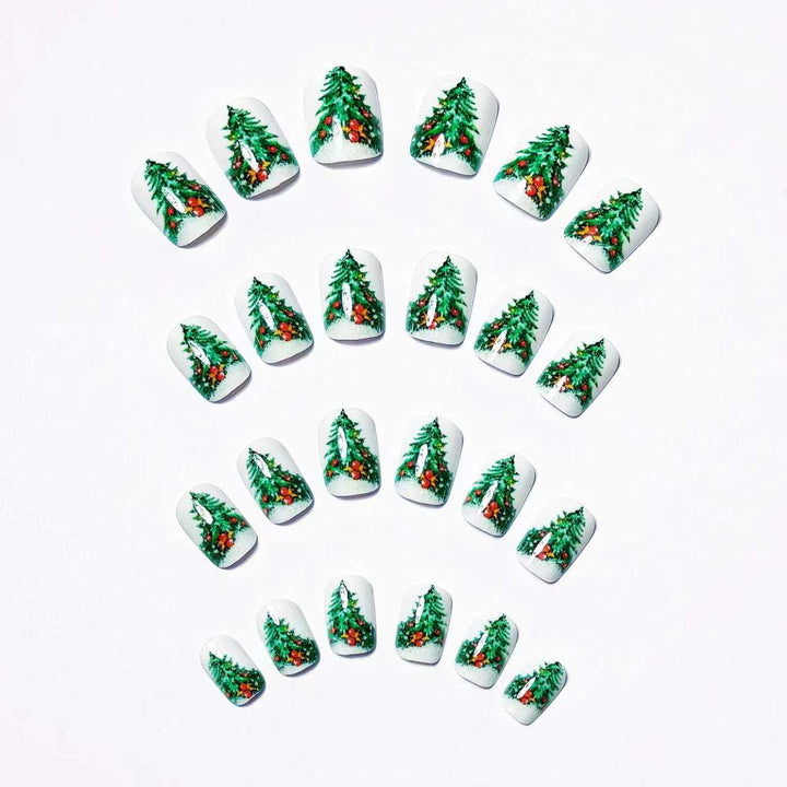 Festive Winter-Themed Nail Art Bowlift 1788155526