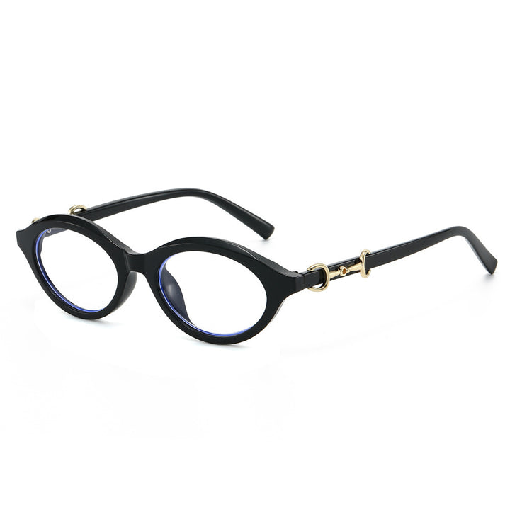 Fashionable Retro Oval Sunglasses Bowlift
