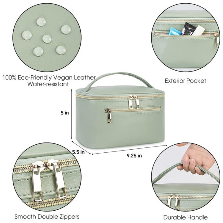 Elegant cosmetic organizer bag Bowlift