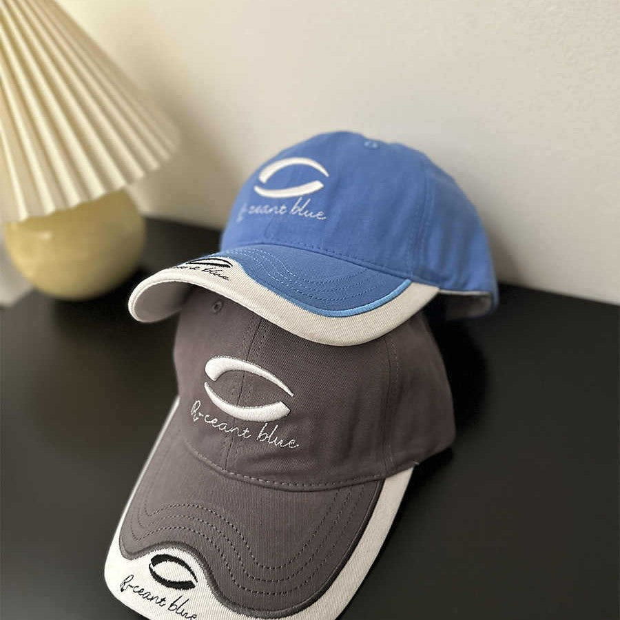 Women's Casual Embroidered Baseball Hat Bowlift
